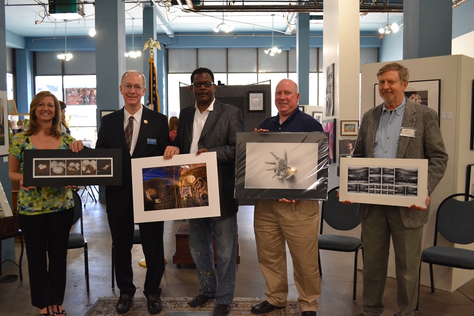 Congressman Foster and local judges showcase competition winners