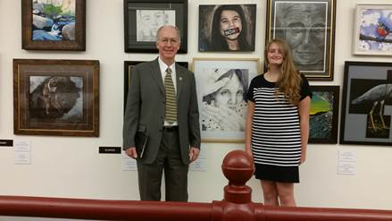 Andrea Allen, 2015 Art Competition Winner